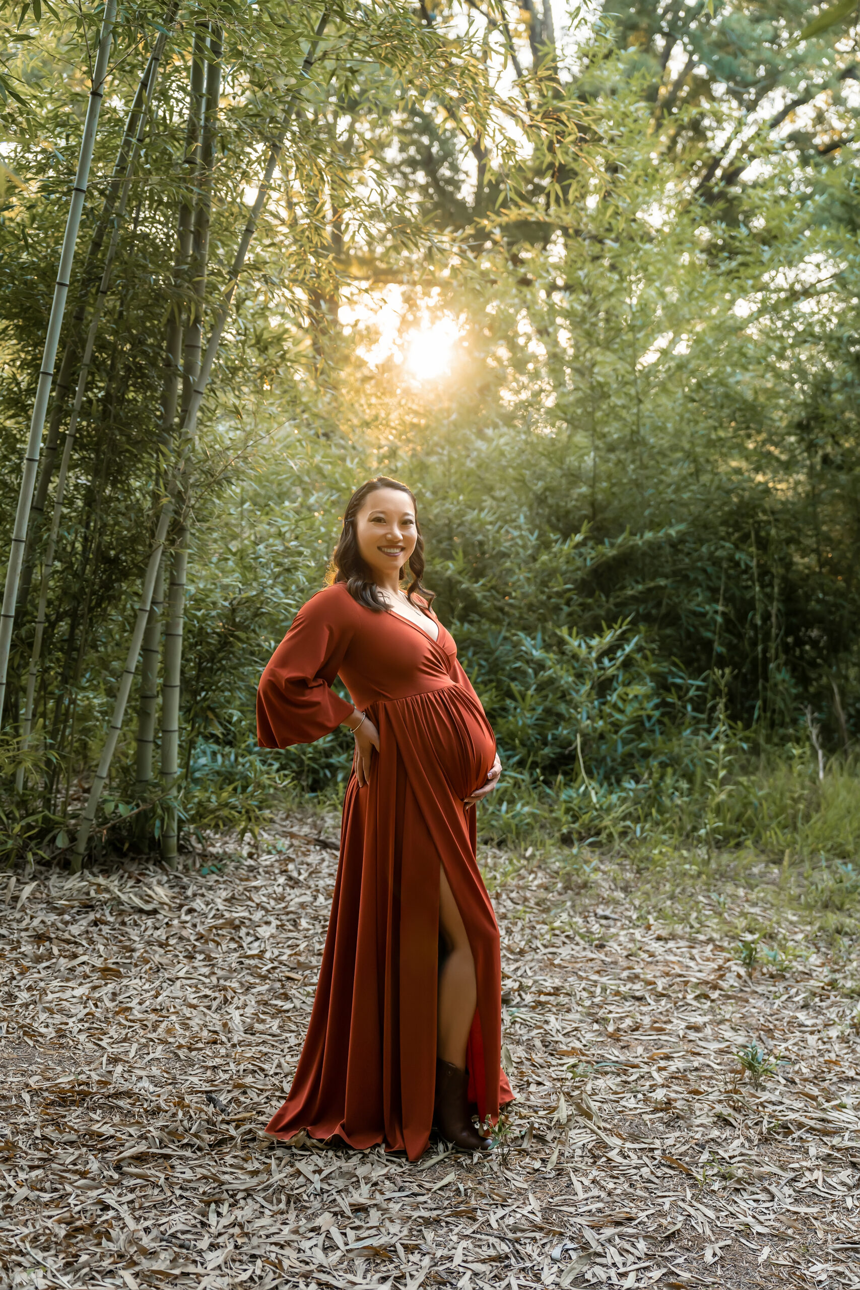 outdoor maternity session