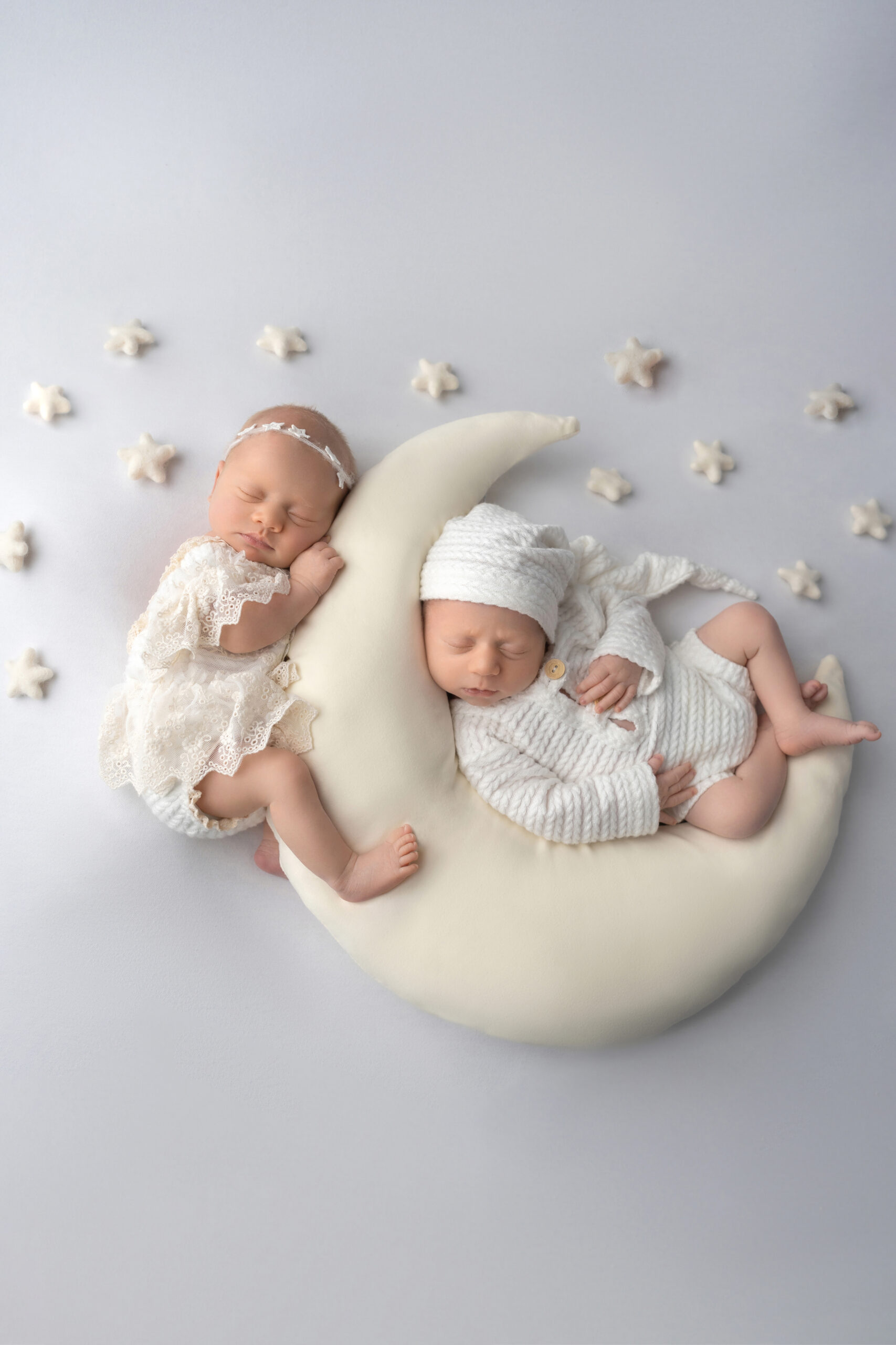 newborn twin photography session